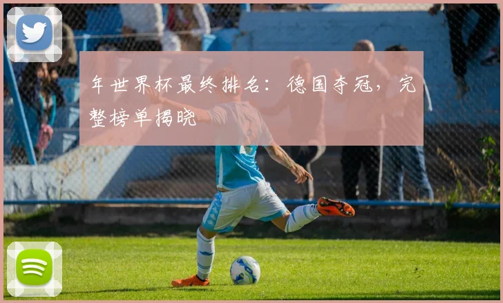 年世界杯最终排名：德国夺冠，完整榜单揭晓